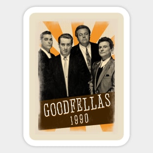 Vintage Aesthetic Goodfellas 1990s Sticker